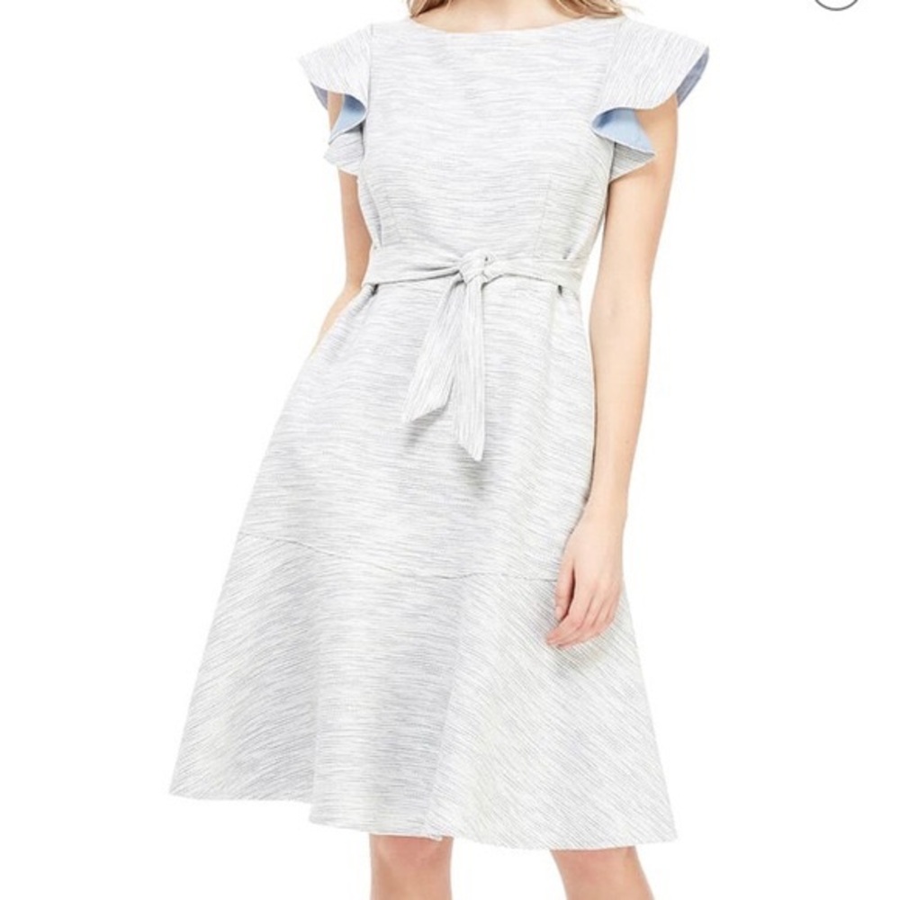 Daniela GMG blue and white dress
